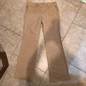 Women’s Lacoste stylish khaki trouser pants 10